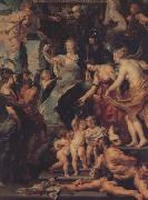 Peter Paul Rubens The Felicity of the Regency of Marie de'Medici (mk01) oil painting artist